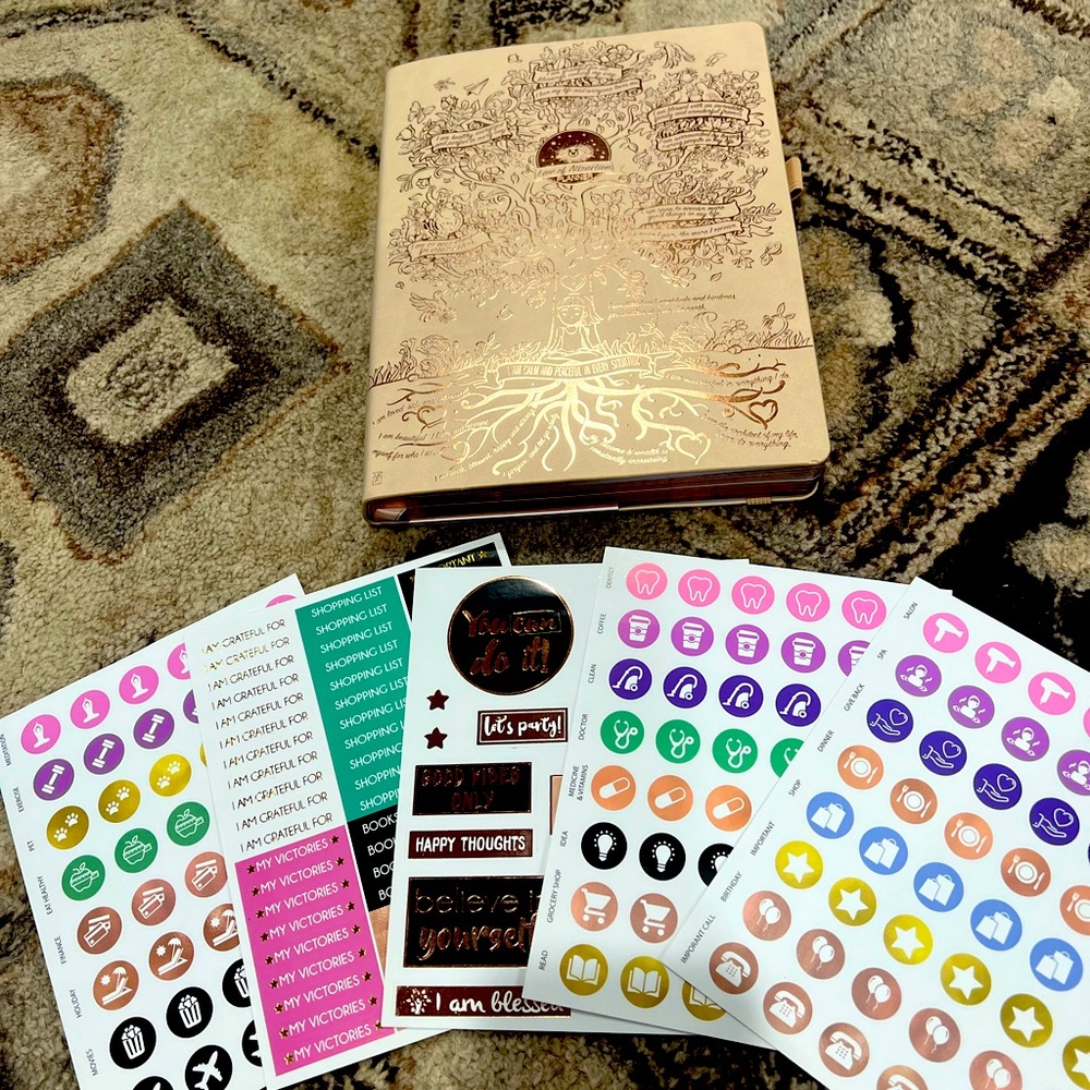 Law of Attraction Planner - Undated Monthly Planner, New